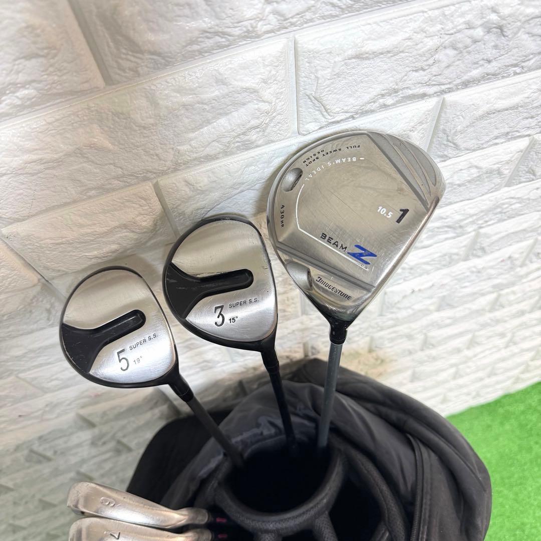 ゴルフセット　初心者応援　Mizuno 特価　ラウンド仕様　カーボンシャフト