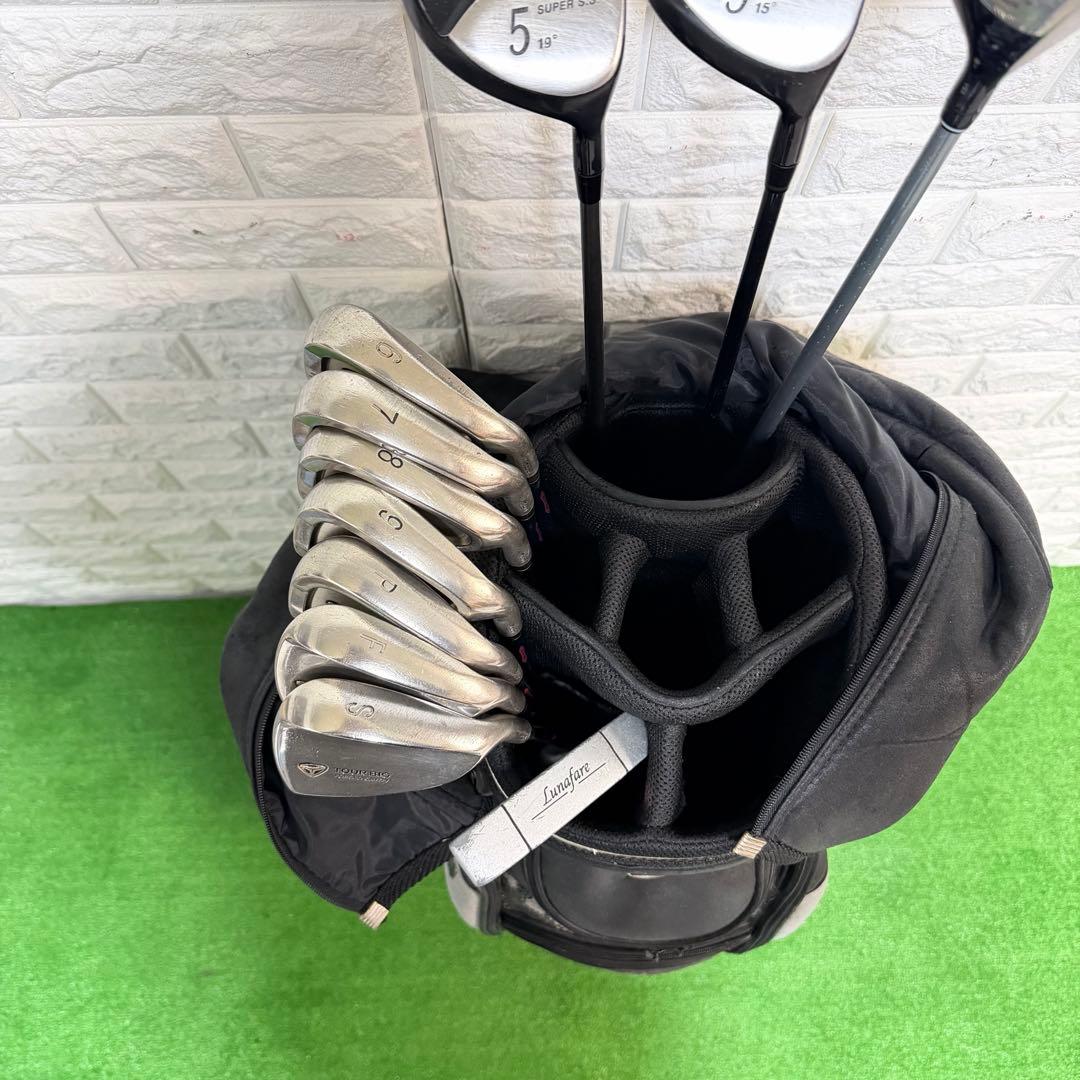 ゴルフセット　初心者応援　Mizuno 特価　ラウンド仕様　カーボンシャフト