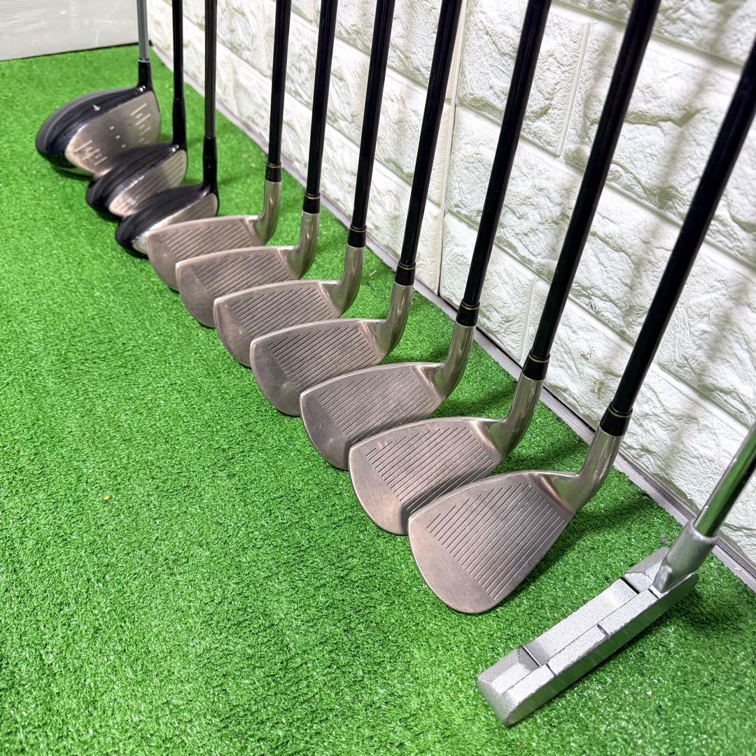 ゴルフセット　初心者応援　Mizuno 特価　ラウンド仕様　カーボンシャフト