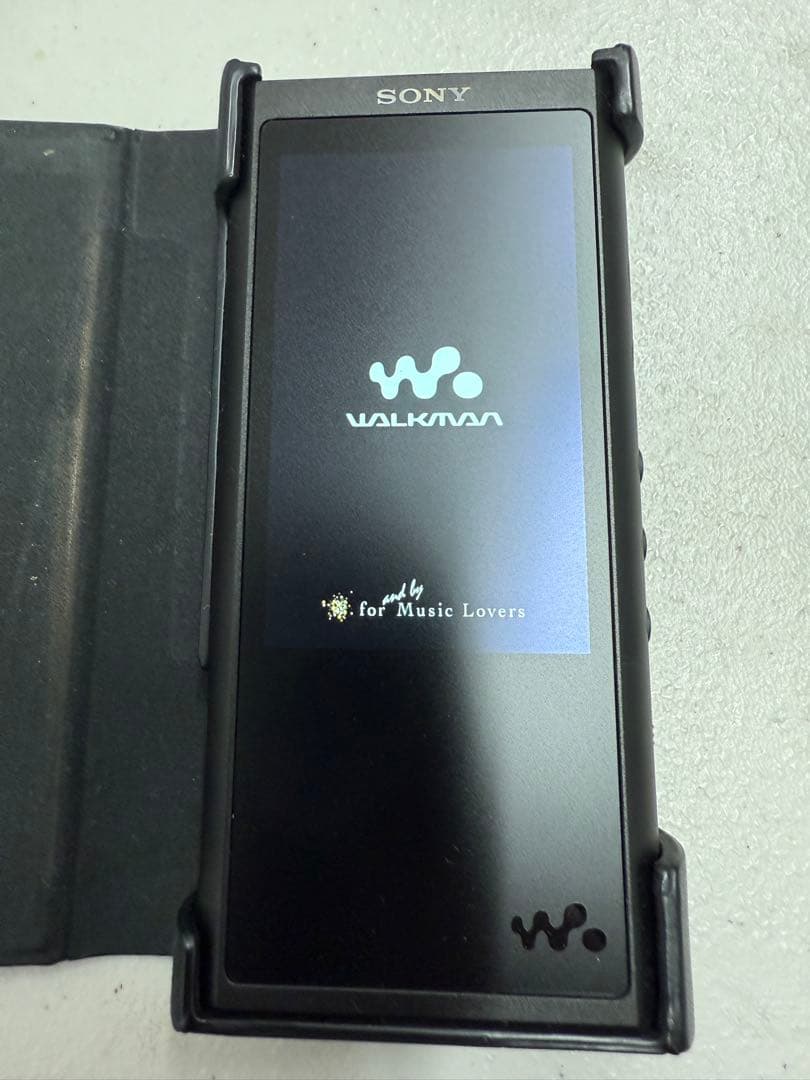 SONY NW-ZX300serieオーディオプレーヤー + 純正革ケース