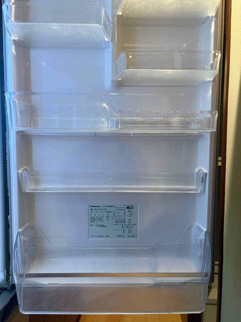 ナッツ　Panasonic NR-E430GV 冷蔵庫　426L