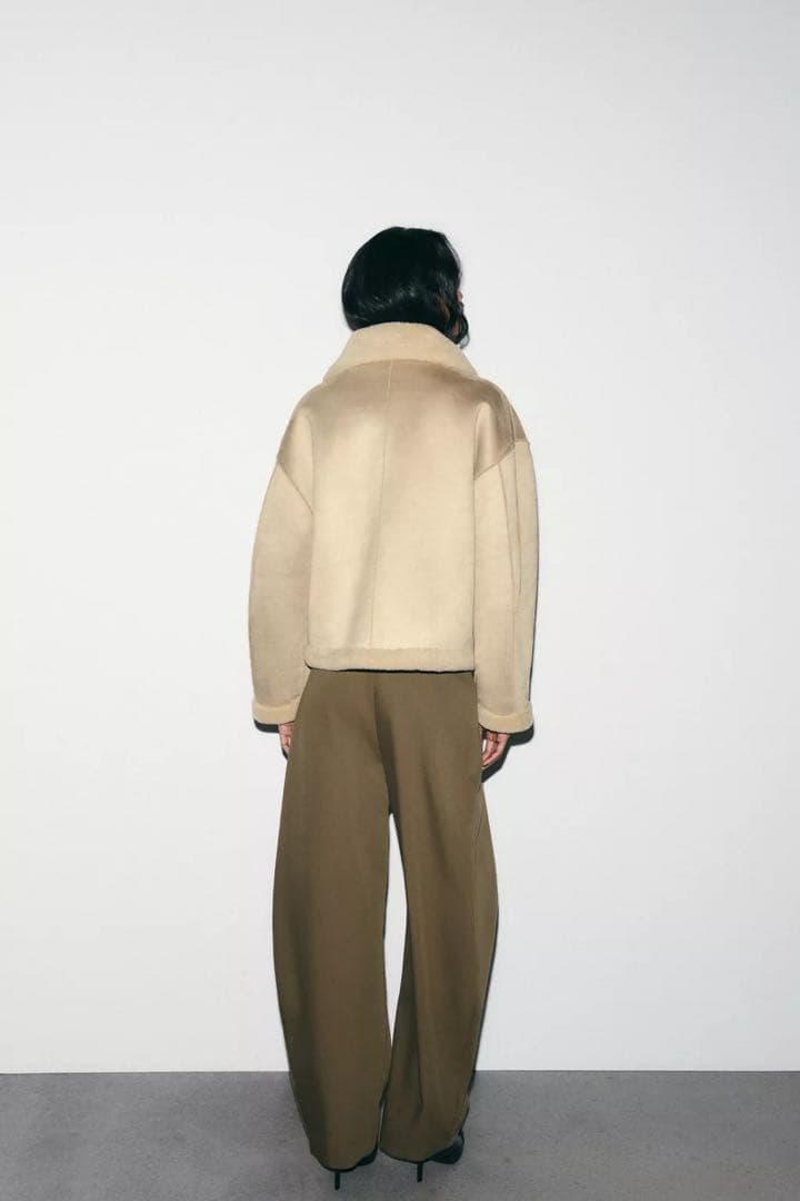 ZARA ザラ リバーシブルダブルフェイスジャケット