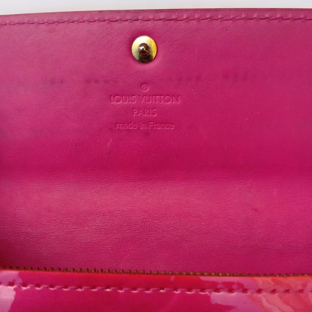 Louis Vuitton ヴェルニ　ポルトフォイル　サラ　長財布 ブラック