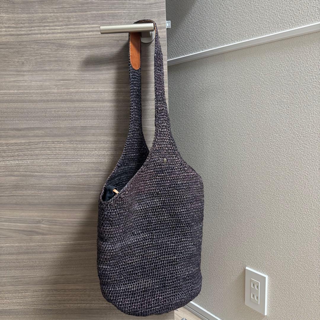 ヘレンカミンスキー　CARILLO　ラフィア　かごバッグ　ワンショルダー