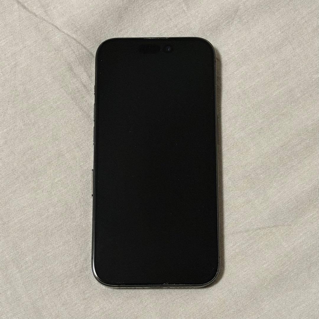 Apple iPhone15Pro ブラックチタニウム 256GB 動作OK