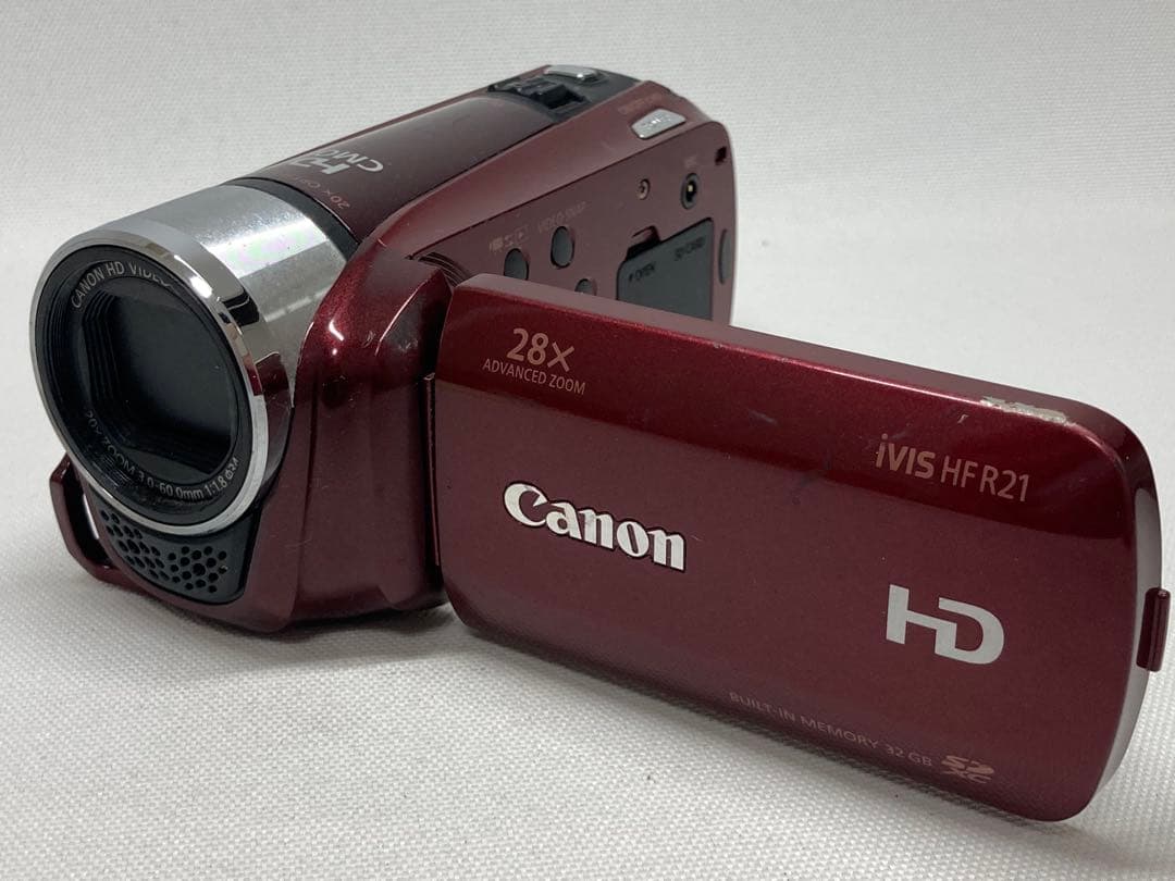 概ね美品　Canon　iVIS HF R21　ビデオカメラ　h02a124dd