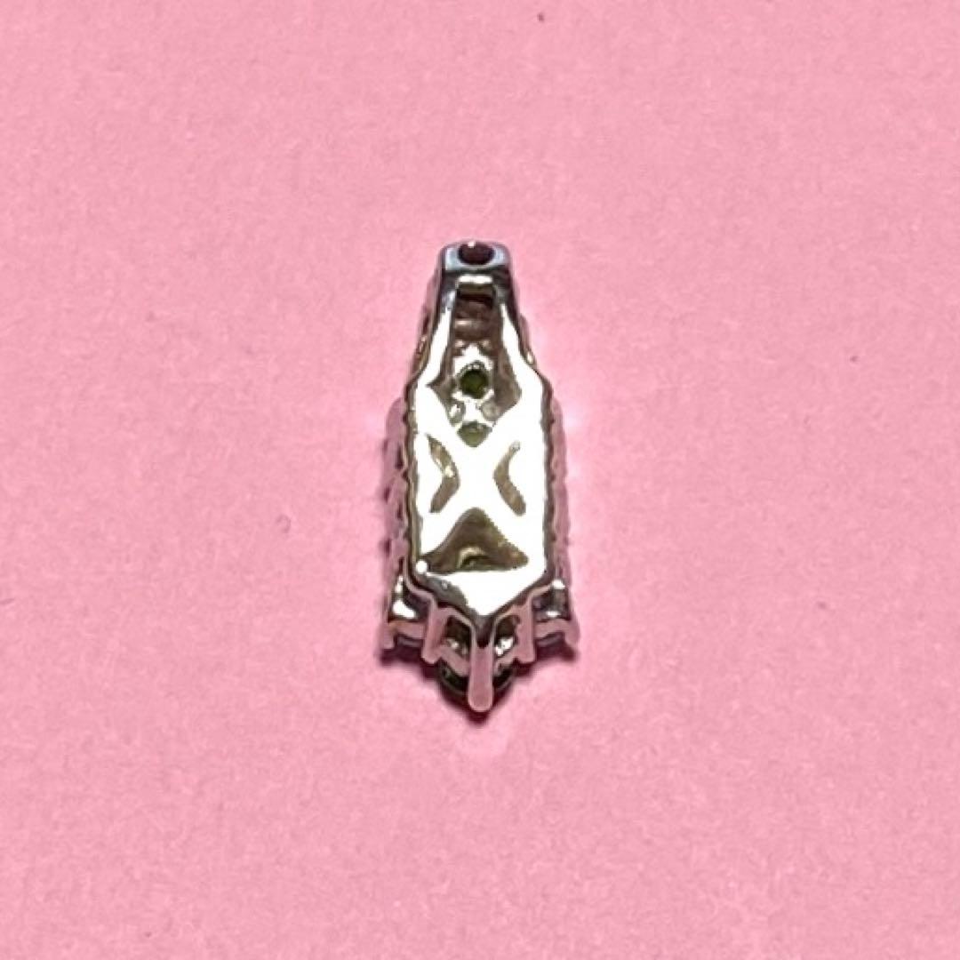 K18WG デマントイド&パライバ& ダイヤモンドペンダントトップ【GSTV】