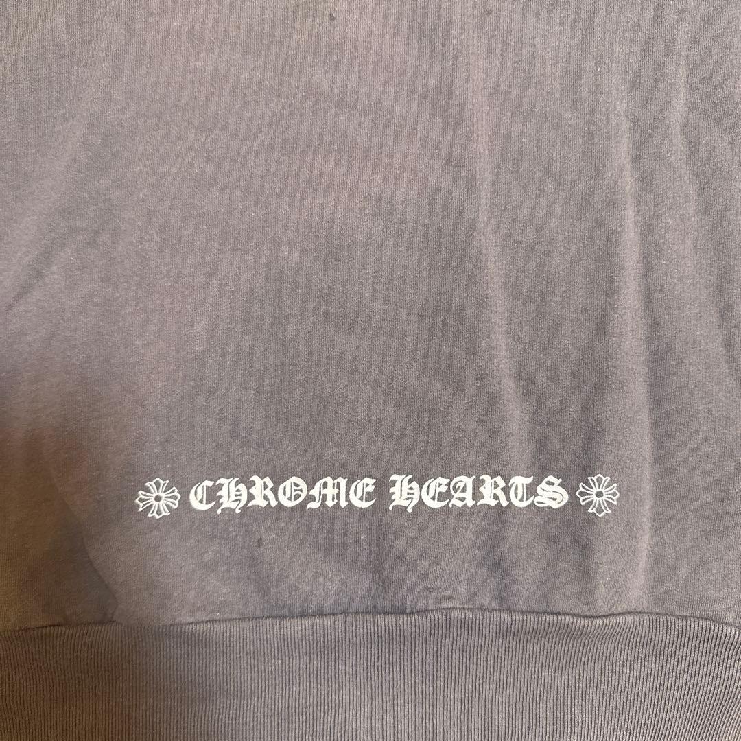 CHROME HEARTS 裏起毛グレー レア商品　即決本日のみ140000円