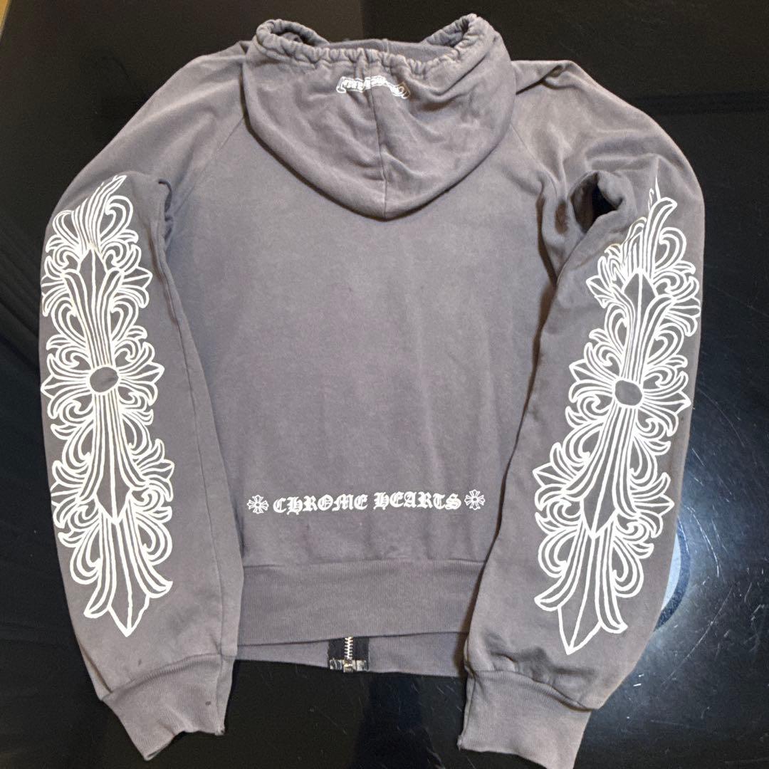 CHROME HEARTS 裏起毛グレー レア商品　即決本日のみ140000円