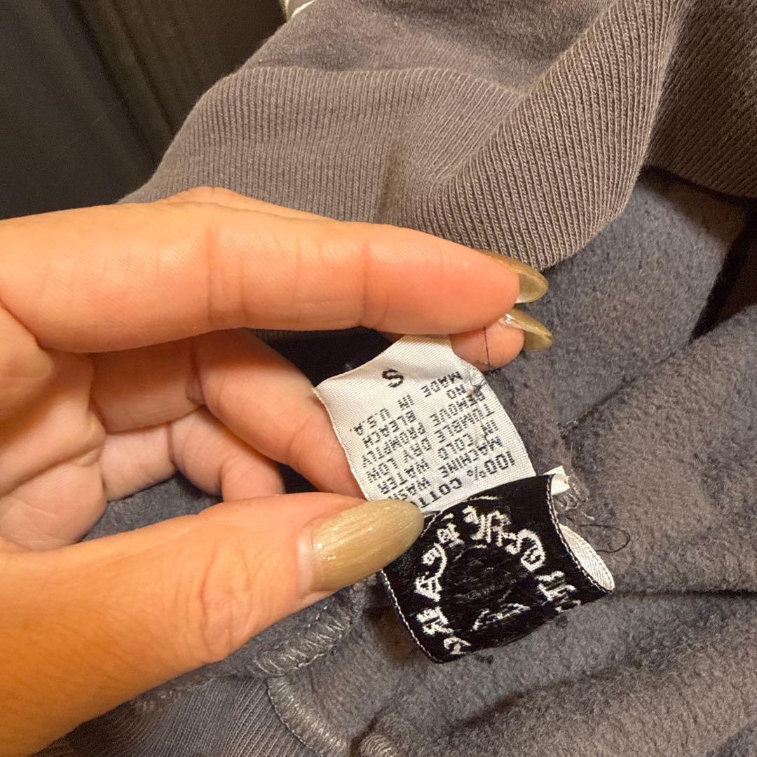 CHROME HEARTS 裏起毛グレー レア商品　即決本日のみ140000円