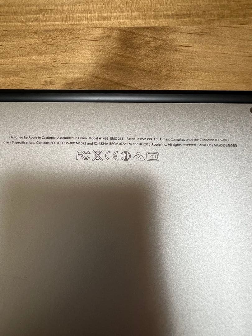 MacBookAir2014 11インチ 4GB 128GB