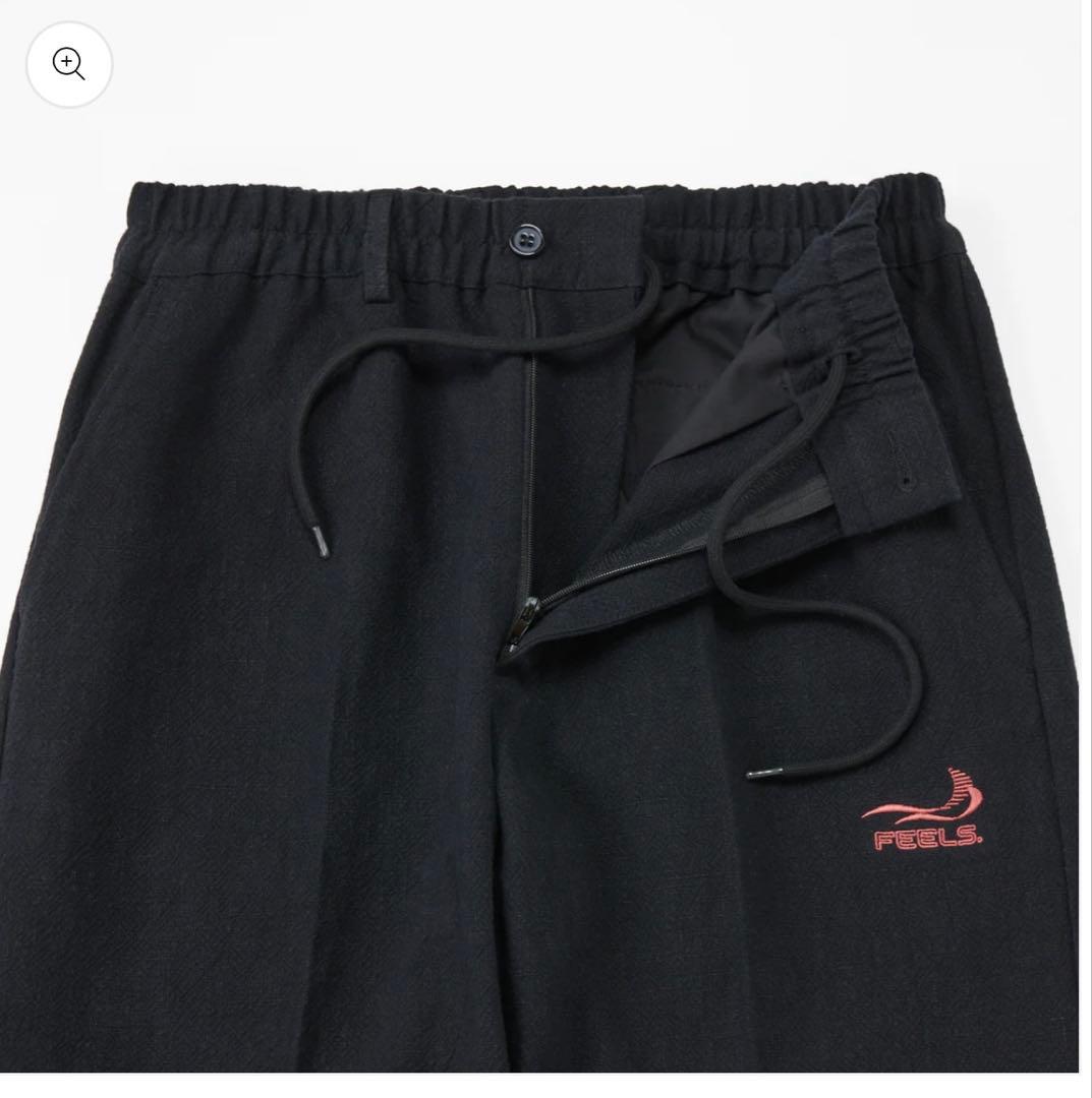 【2025年】XL FEELS LINEN SLACKS BLACK 上杉柊平