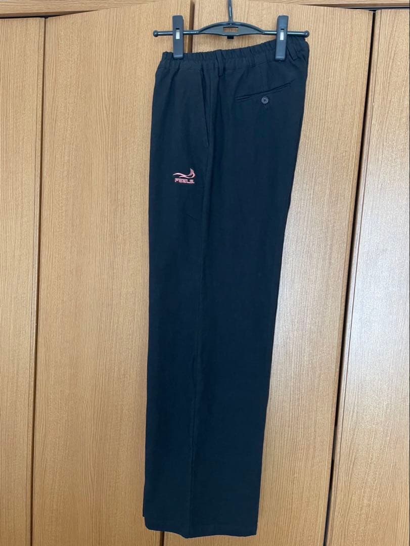 【2025年】XL FEELS LINEN SLACKS BLACK 上杉柊平