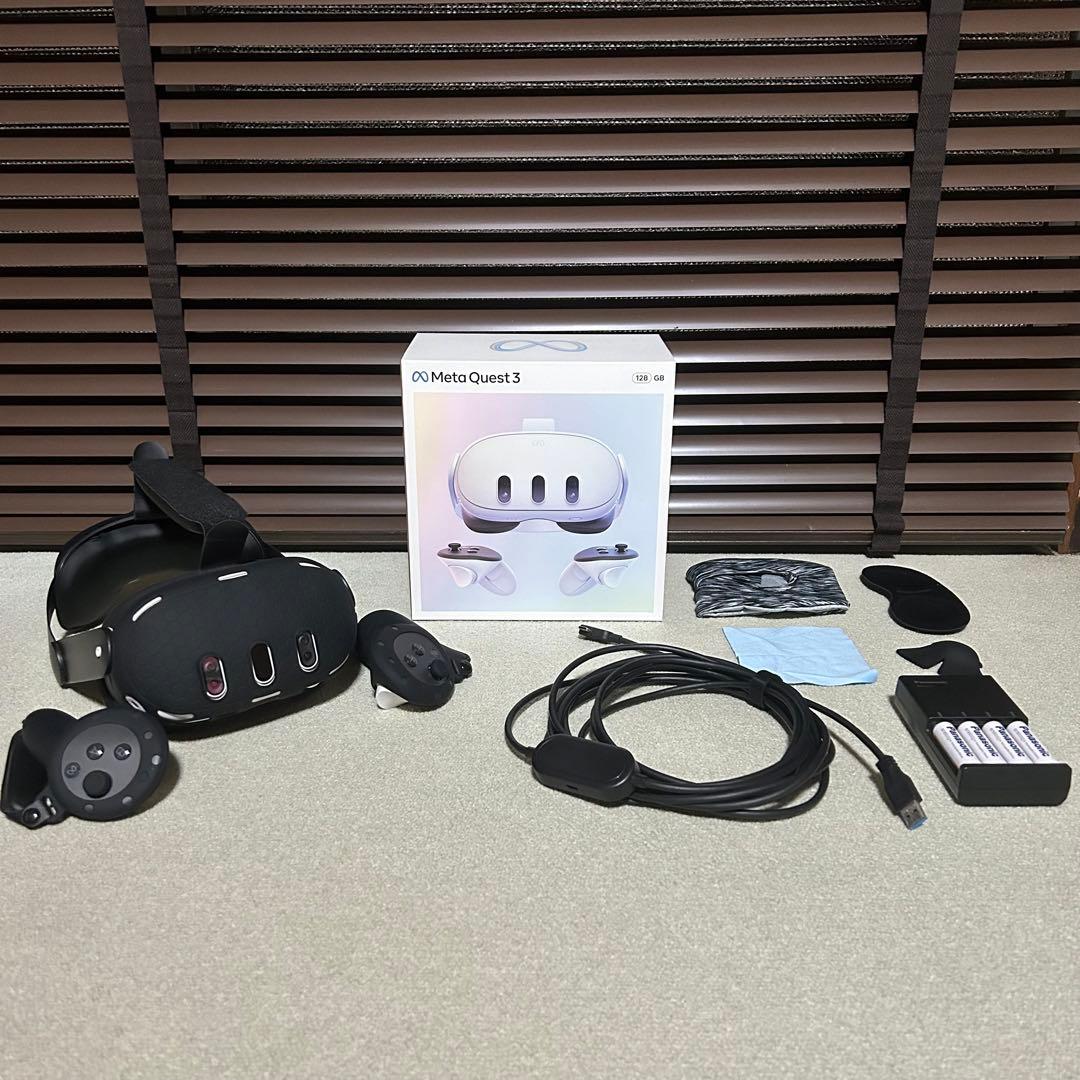 M*様  Quest 3 VR ヘッドセット 128GB + 付属品