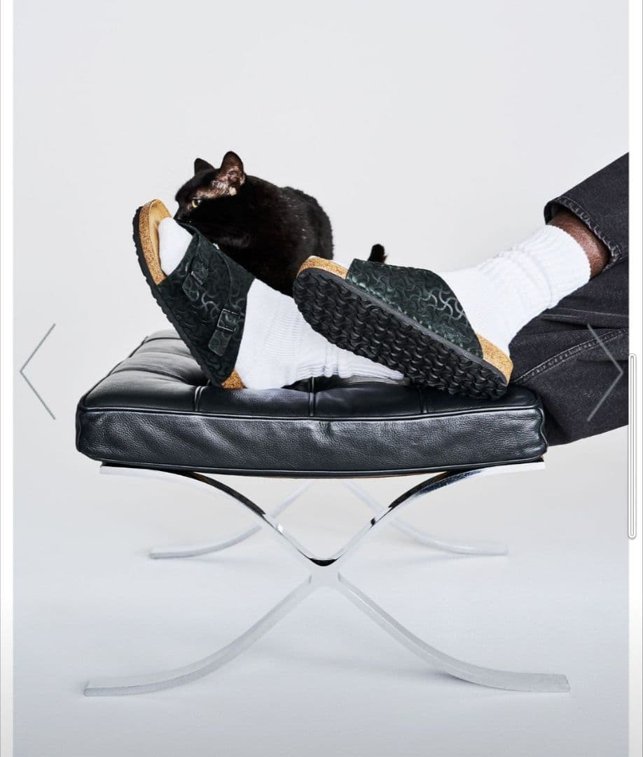 BIRKENSTOCK BEAMSコラボ ブラックサンダル