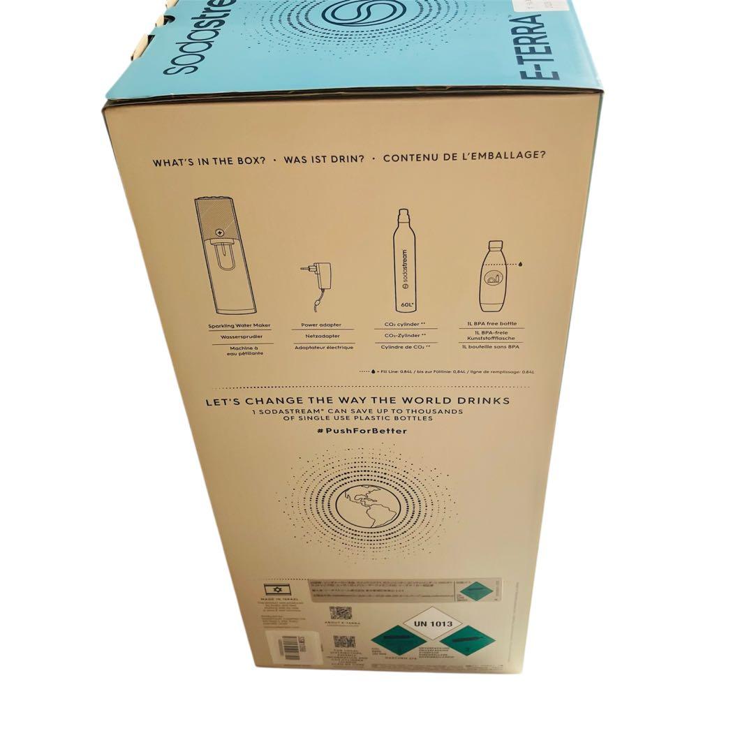 ソーダストリーム E-TERRA （E-テラ）スターターキット ホワイト