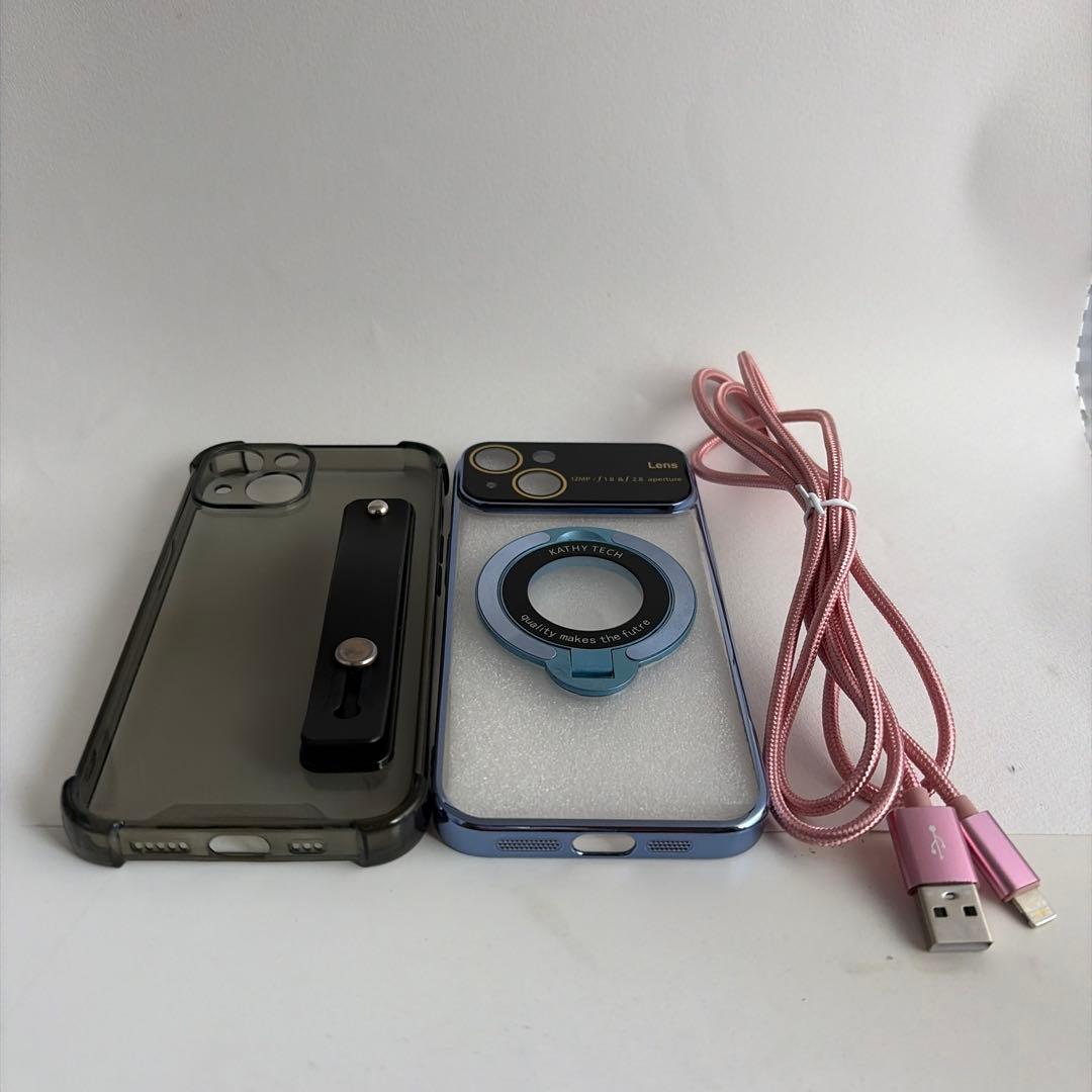 【りーな】iPhone14 128G ブルー