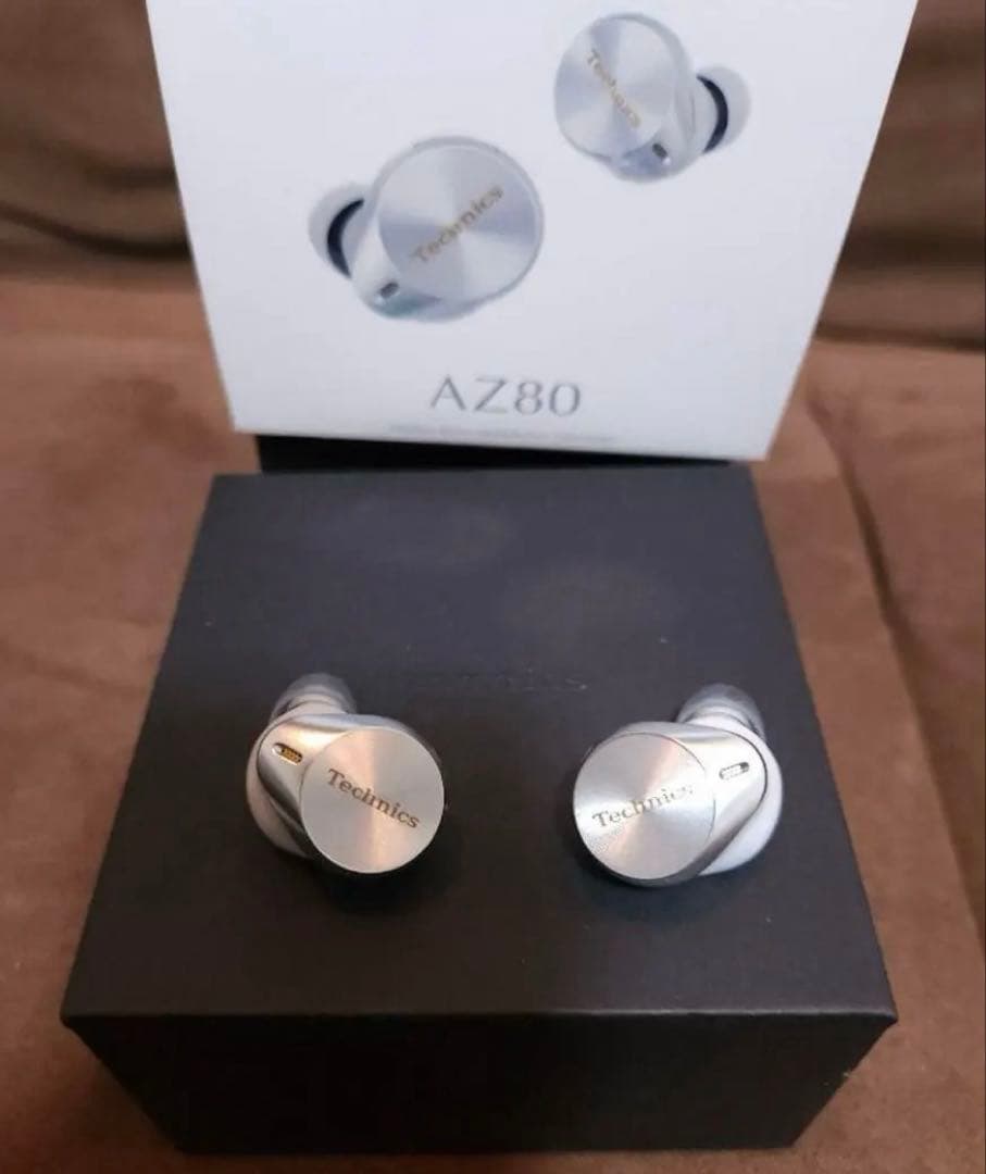 Technics AZ80 ワイヤレスイヤフォン シルバー