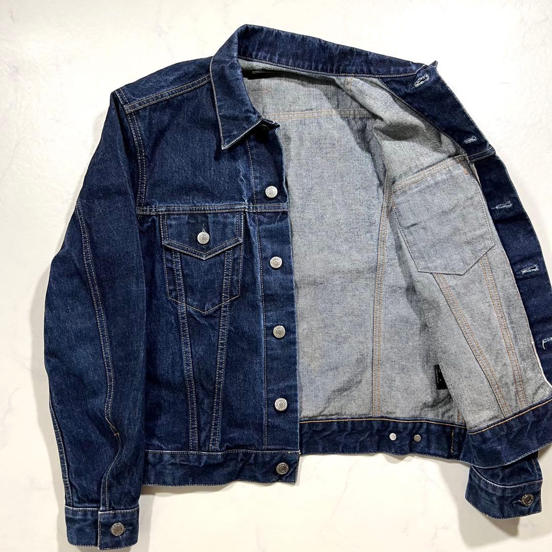 美品 マインデニム MINEDENIM デニムジャケット 2 M インディゴ