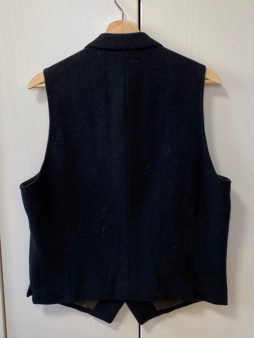 ナイジェルケーボン マロリーベスト ウール 50 ジャケット ネイビー