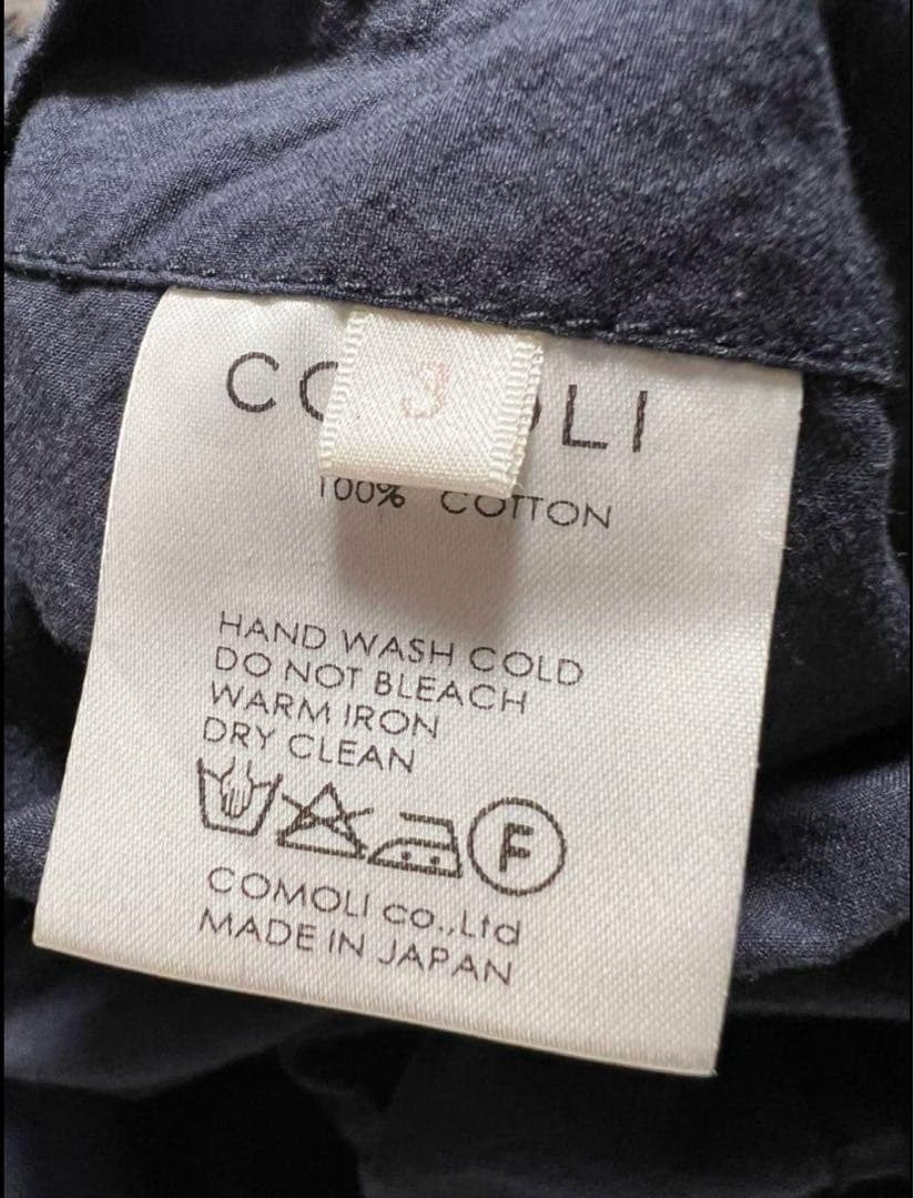 【COMOLIコモリ】 I01-04005 タイプライターモッズコートsize3