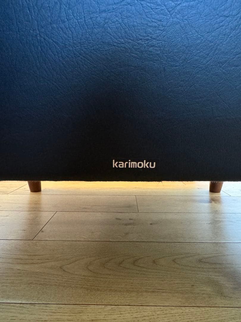 karimoku カリモク ロビーチェア ソファ 1シーター ブラック
