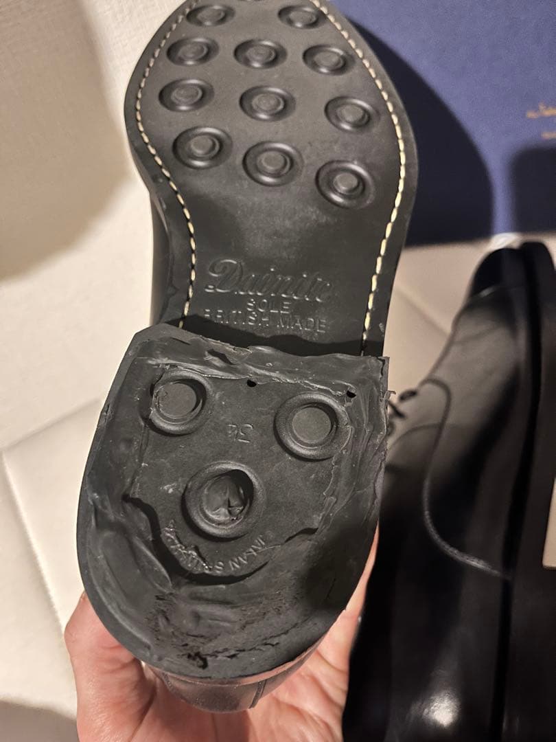 【ほぼ未使用】ジャランスリワヤ98321 (DAINITE SOLE)ブラック