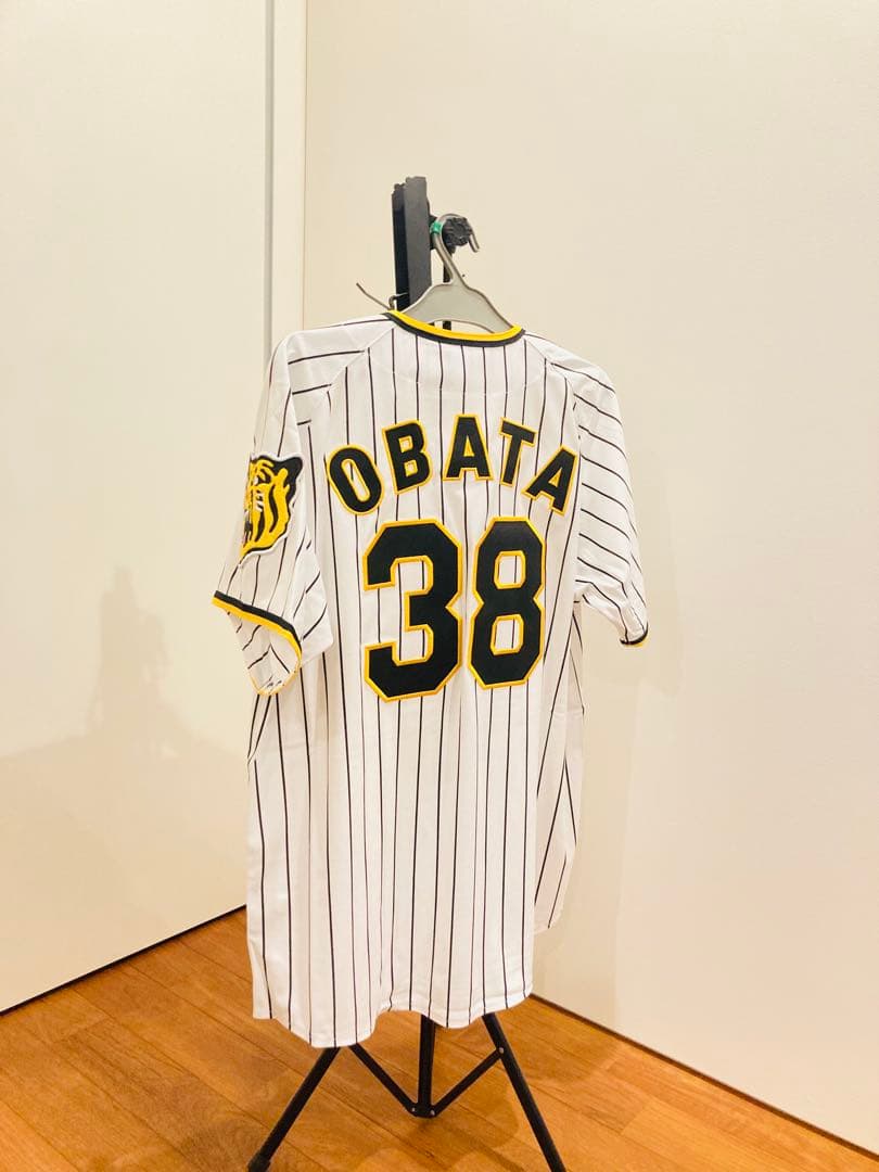 阪神タイガース 小幡　ユニフォーム ミズノ 刺繍　ホーム　M 刺繍 阪神公認公式