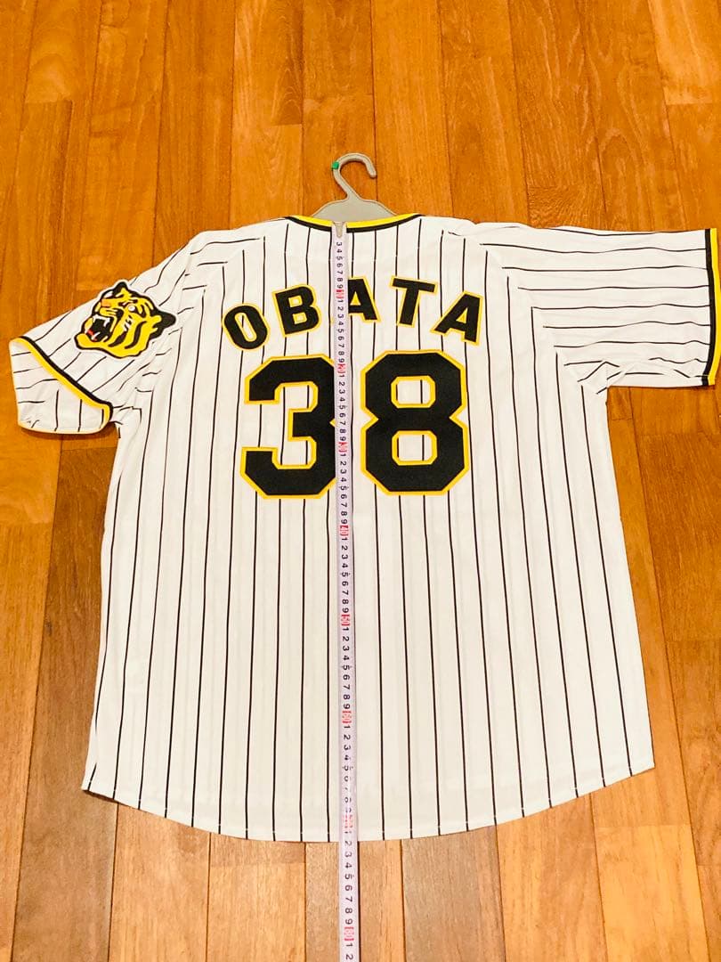 阪神タイガース 小幡　ユニフォーム ミズノ 刺繍　ホーム　M 刺繍 阪神公認公式