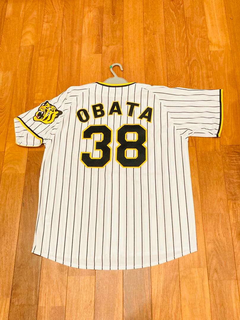 阪神タイガース 小幡　ユニフォーム ミズノ 刺繍　ホーム　M 刺繍 阪神公認公式