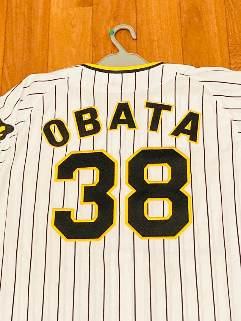 阪神タイガース 小幡　ユニフォーム ミズノ 刺繍　ホーム　M 刺繍 阪神公認公式