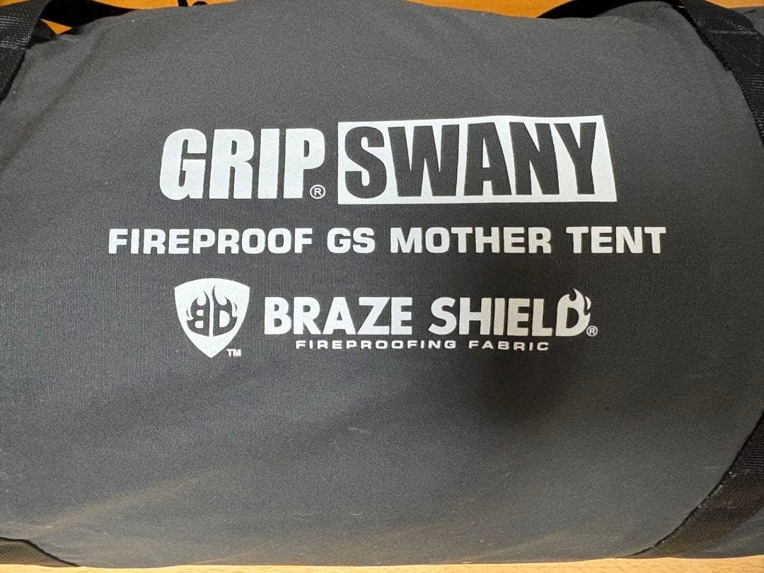 グリップスワニー FIREPROOF GS MOTHER TENT ブラック