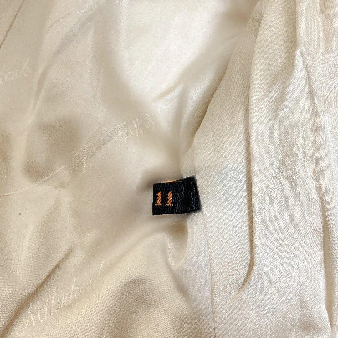 三越 サファイアミンク 毛皮コート 高級 11号 Lサイズ リアルファーコート