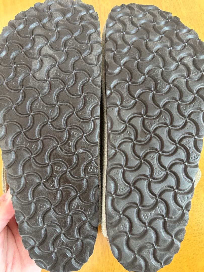 ビルケンシュトック 41 26.5 ボストン サンダル スエード トープ