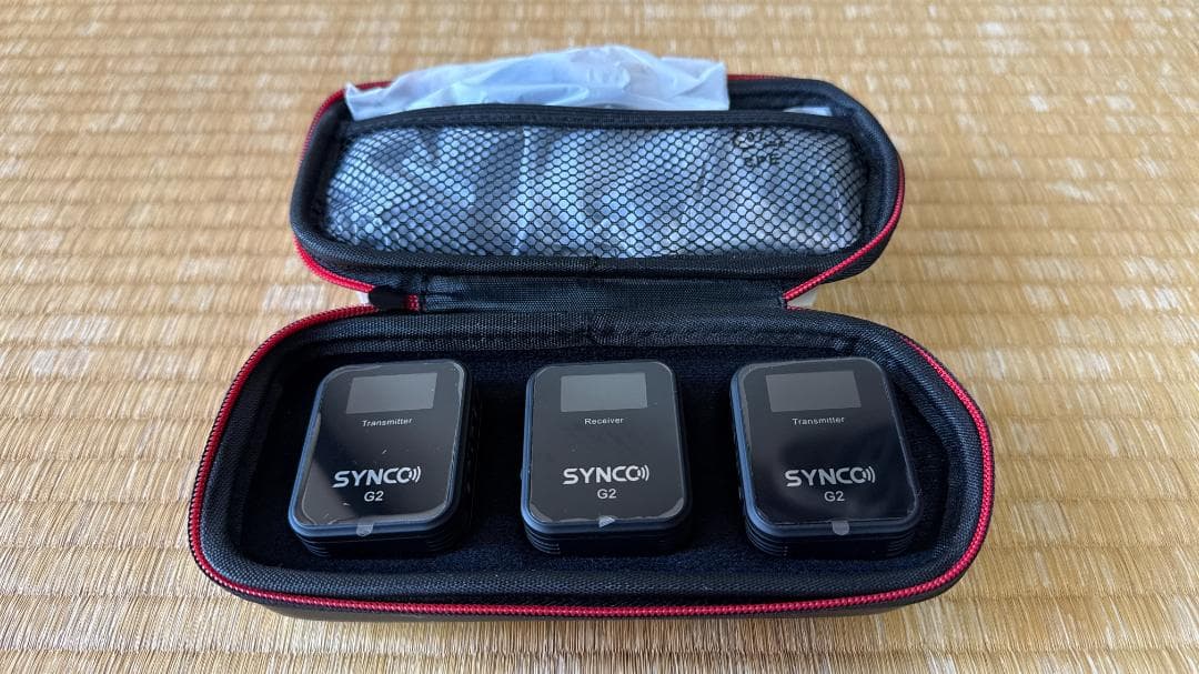 【使用数日のみ】Synco G2A2 ワイヤレスマイク