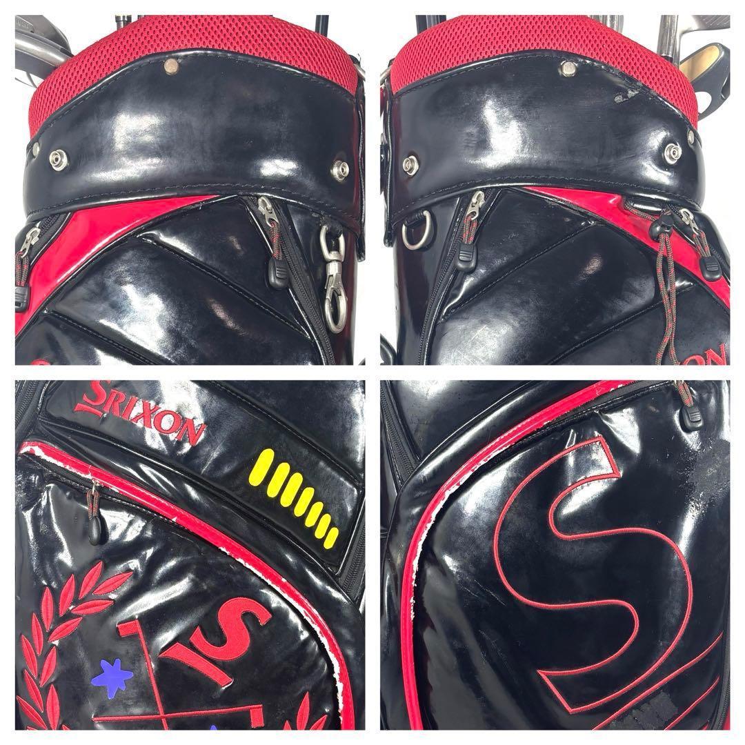 本格派 メンズゴルフクラブ 14本 フルセット スリクソン　キャディバッグ