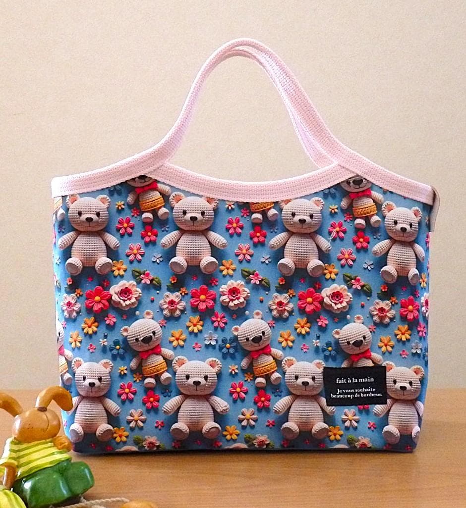 ハンドメイド　お散歩グラニーバッグ（FZ-18）他４点のおまとめ