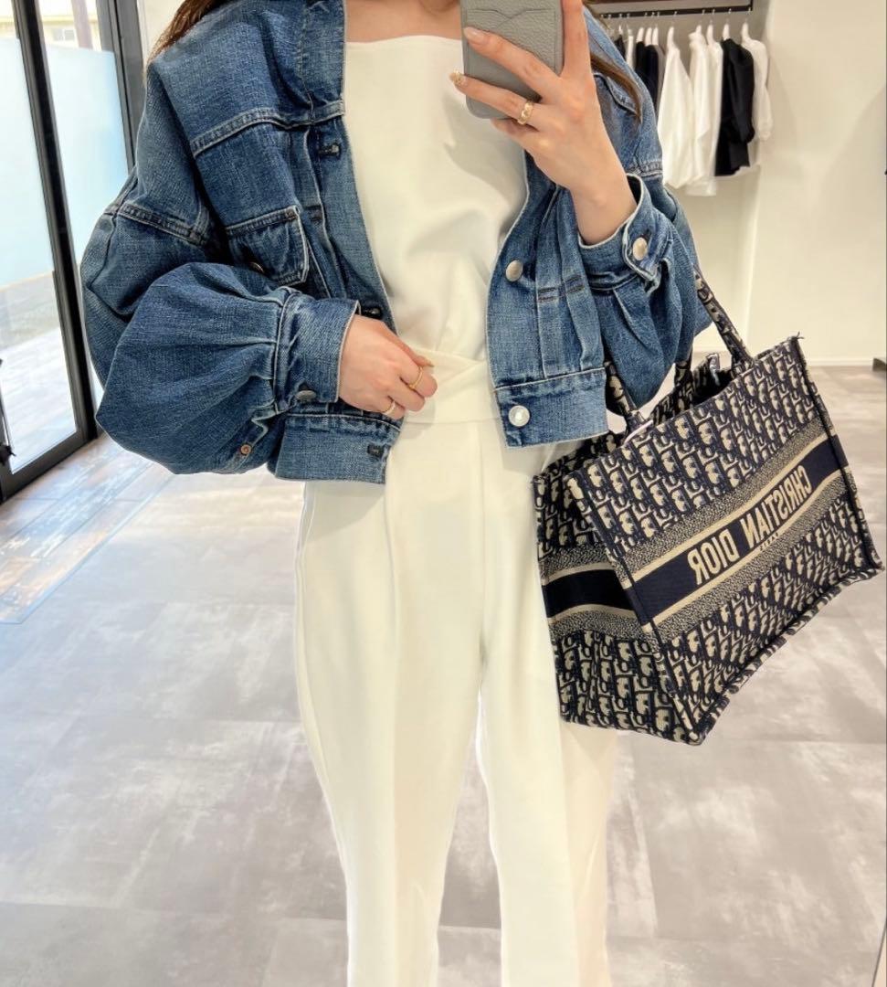 新品HYKE BALLOON SLEEVE DENIM JACKET/TYPE2