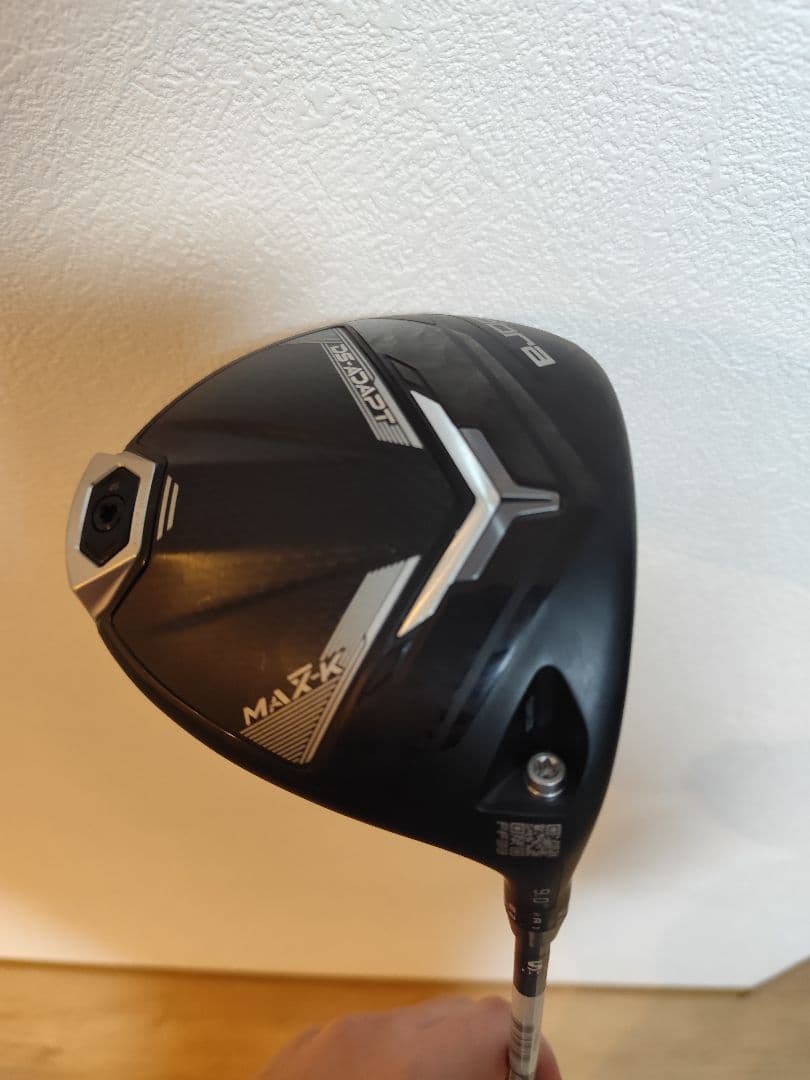【美品】コブラ ds adapt MAX-K ドライバー 9°
