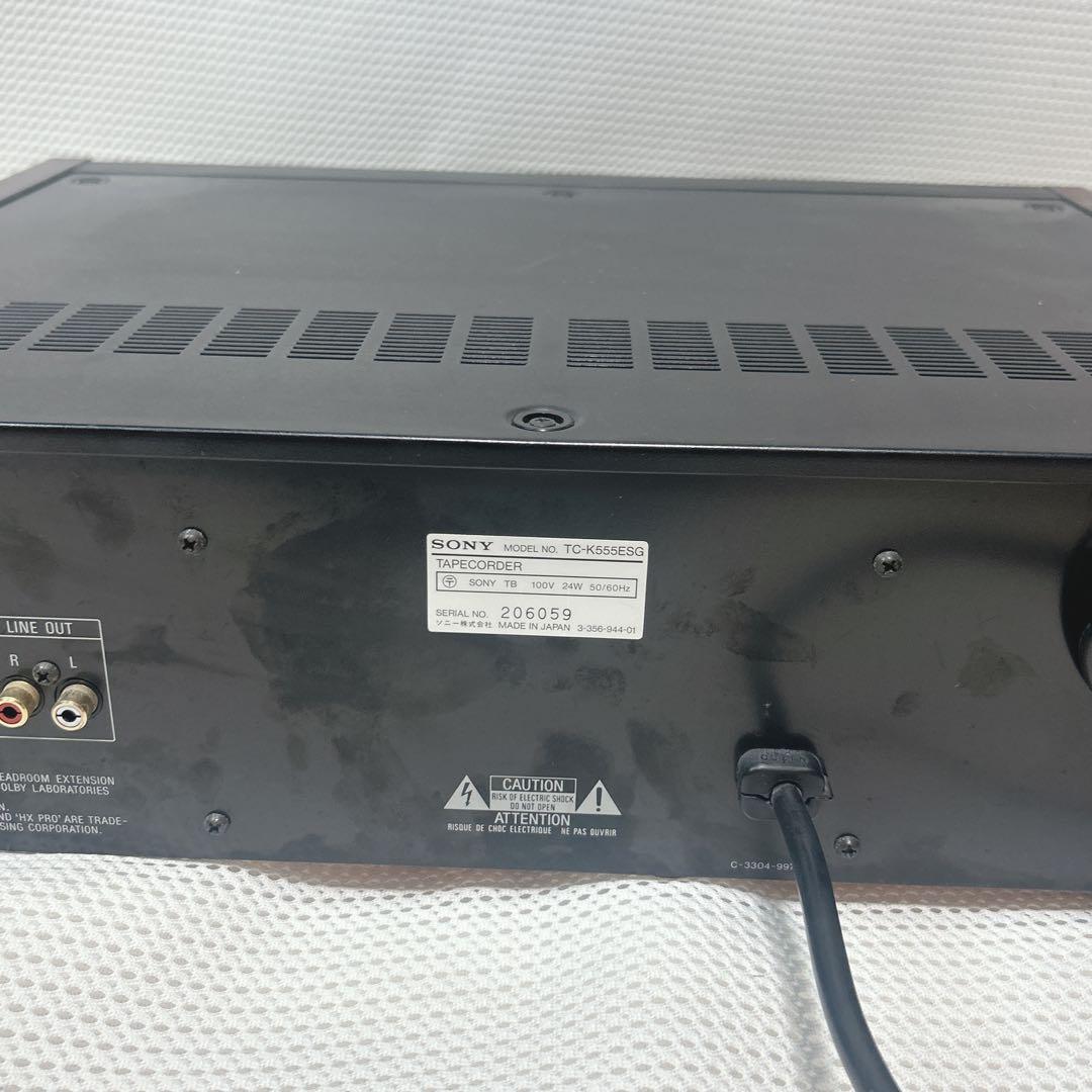 ラジオ・コンポ SONY TC-K555ESG