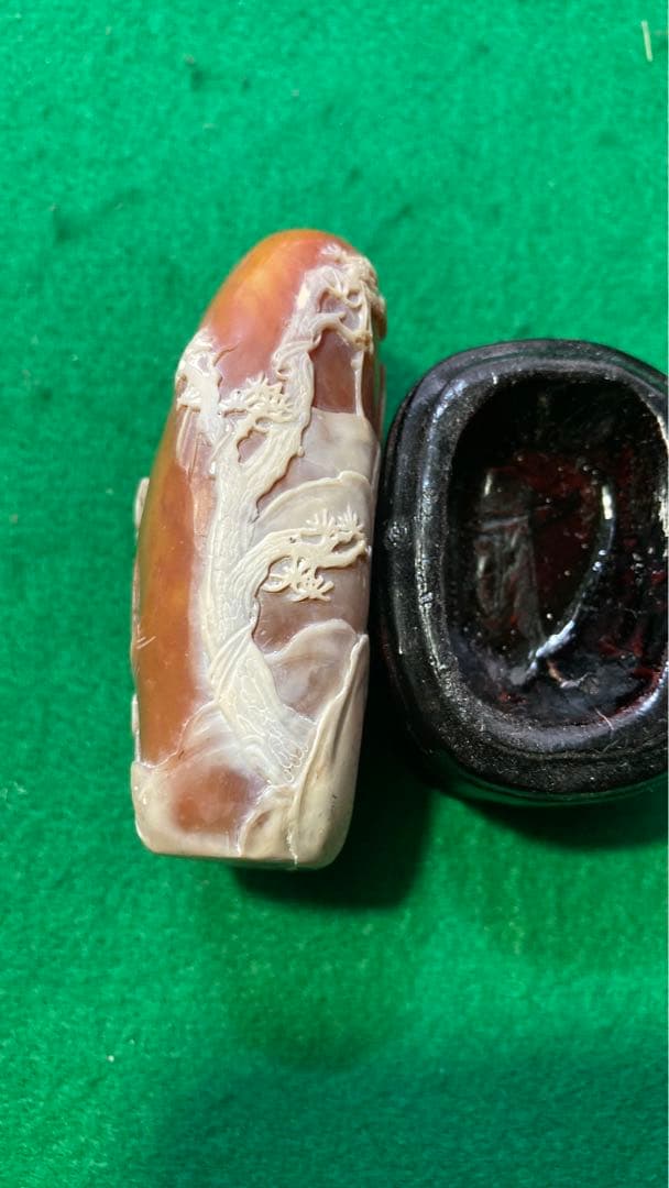 再値下げ！中国美術印材　雅士石郷