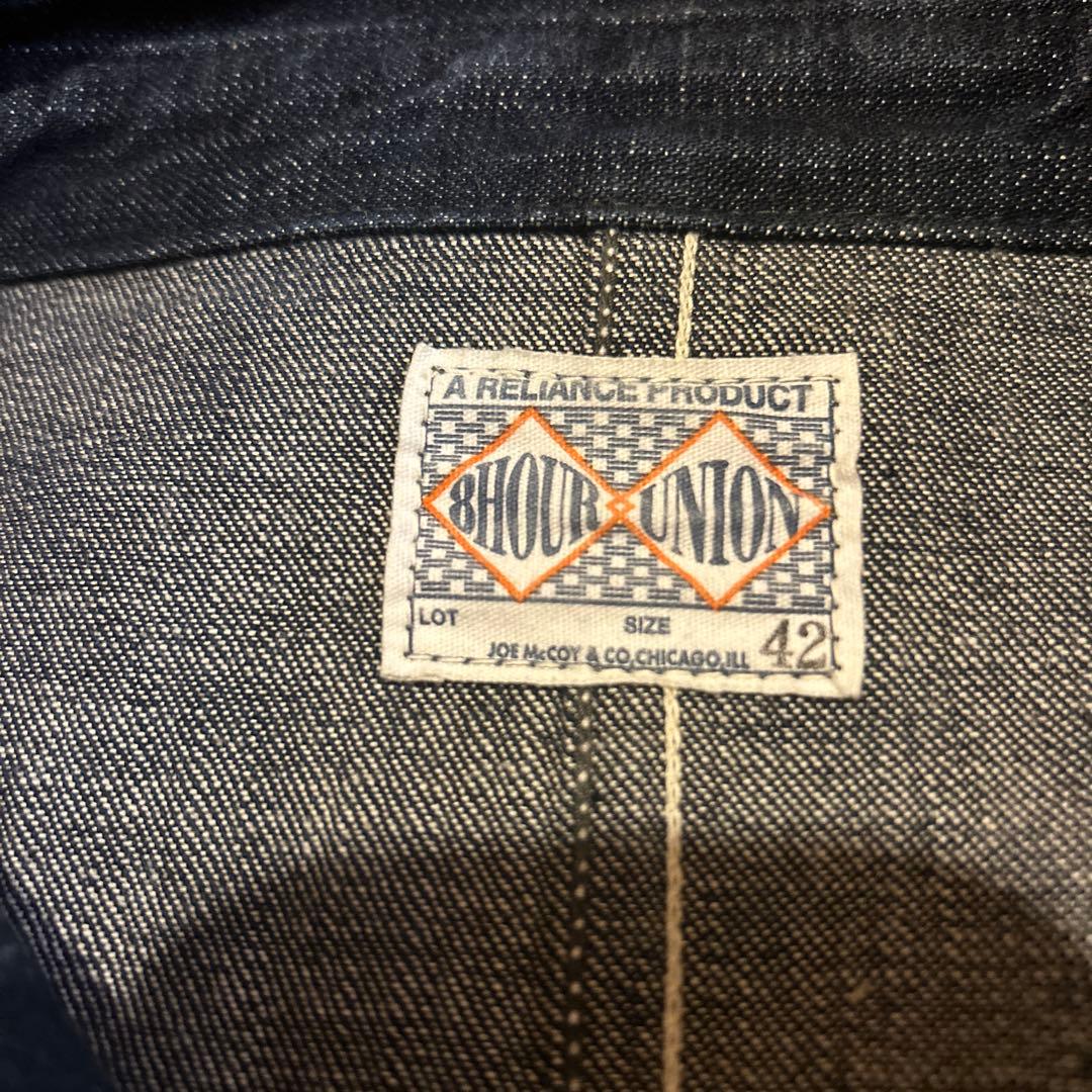 ザ　リアルマッコイズ　チョアジャケット　デニム カバーオール　サイズ42