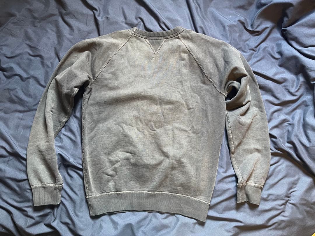 RRL / フレンチ テリー クルーネック (Black Indigo)