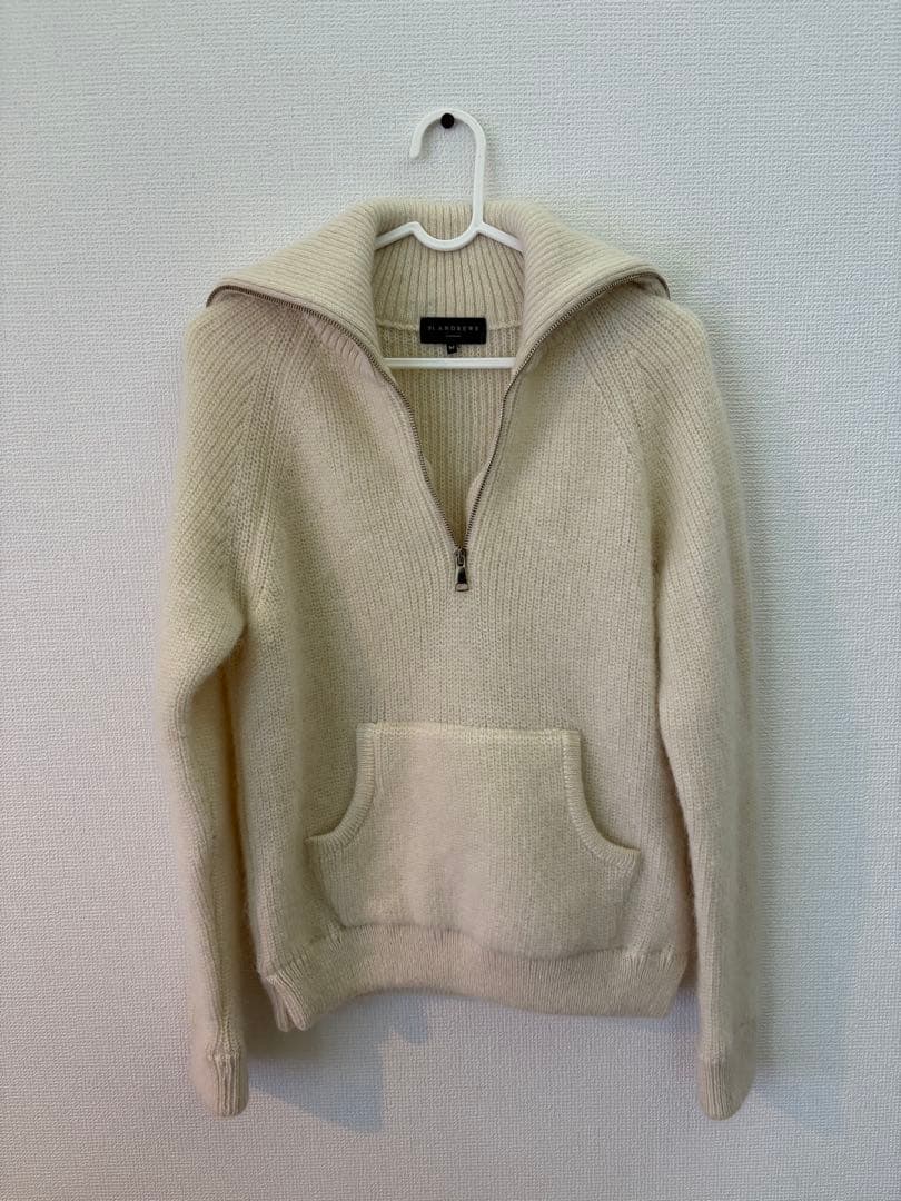 【新品未使用】St ANDREWS ハーフジップ ニット