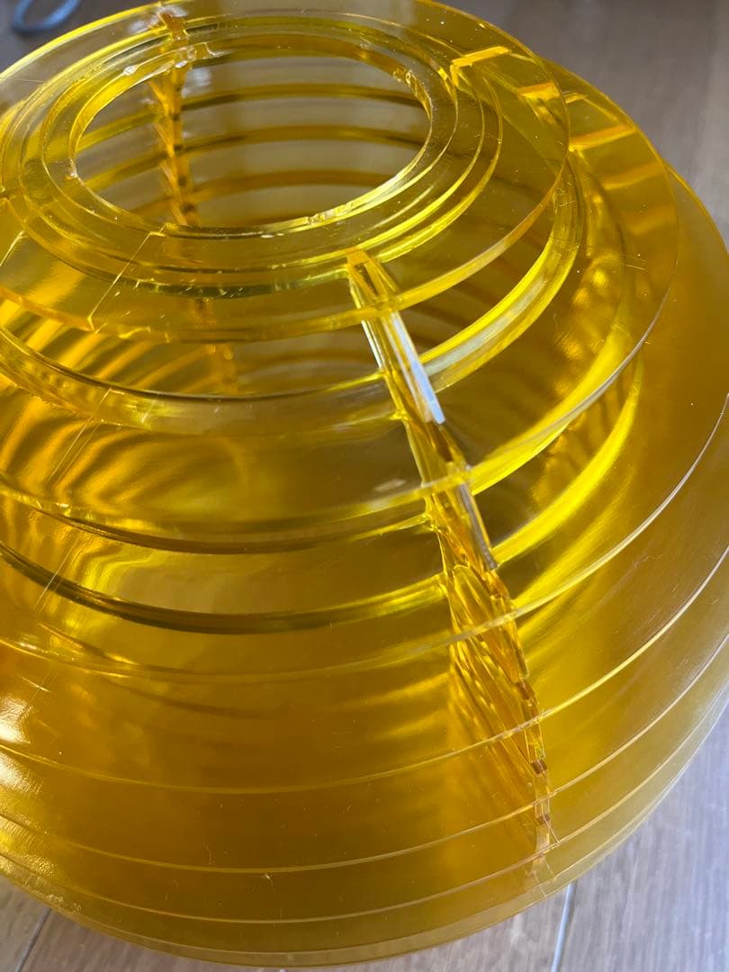 ヴィンテージ　70's ペンダントランプ　ミッドセンチュリー　スペースエイジ