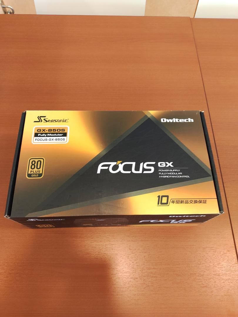 N*x様 Seasonic FOCUS GX-850S 850W owltech