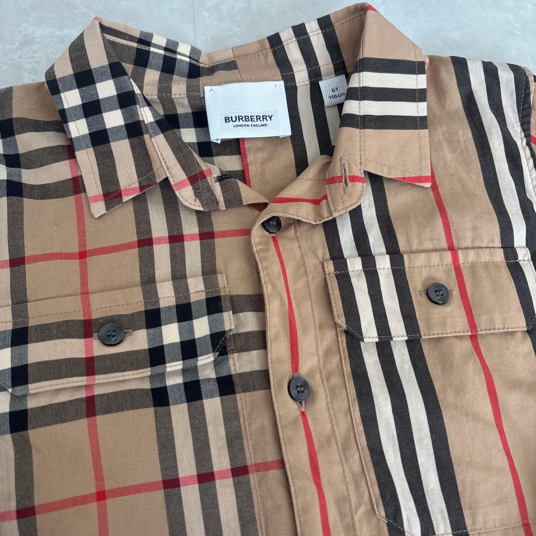 BURBERRY キッズ 長袖シャツ