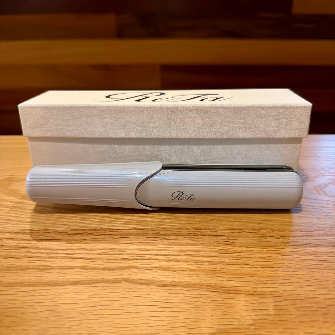 【極美品】リファ フィンガーアイロン ST ホワイト（公式オンライン購入品）