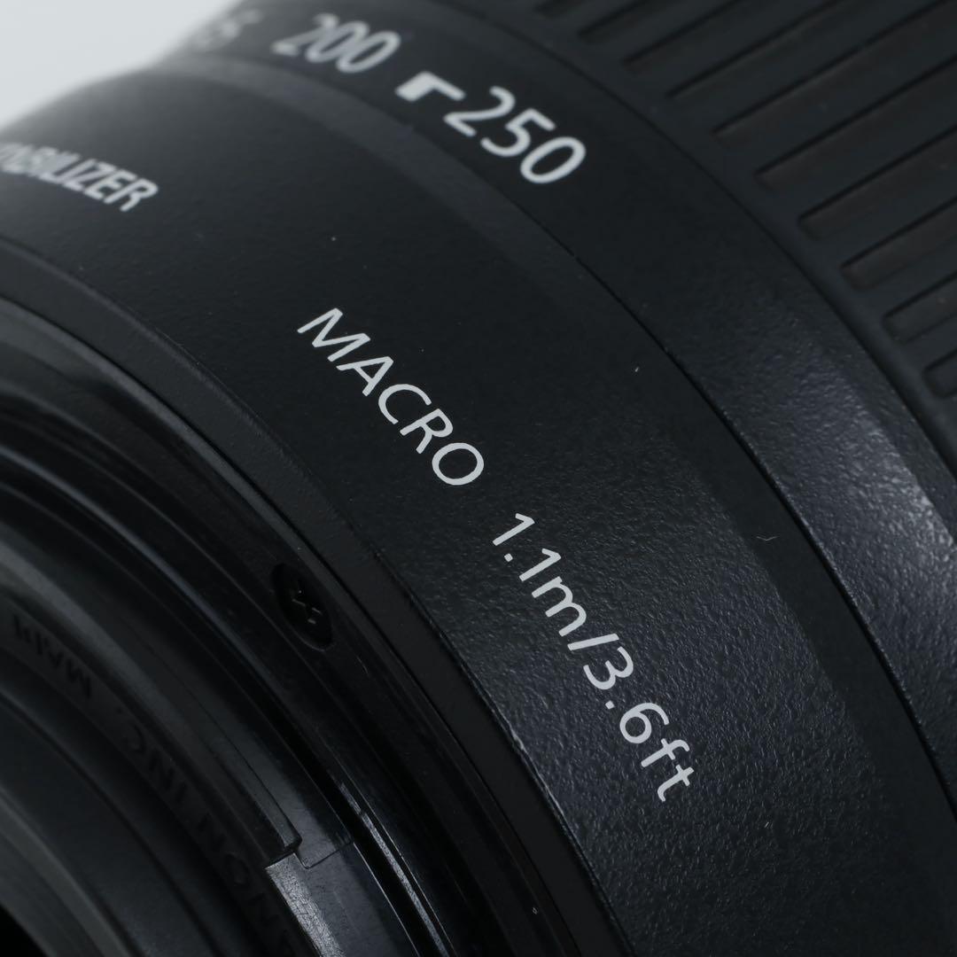 199★EF-S55-250IS Ⅱ★Canonキヤノン★望遠ズームレンズ