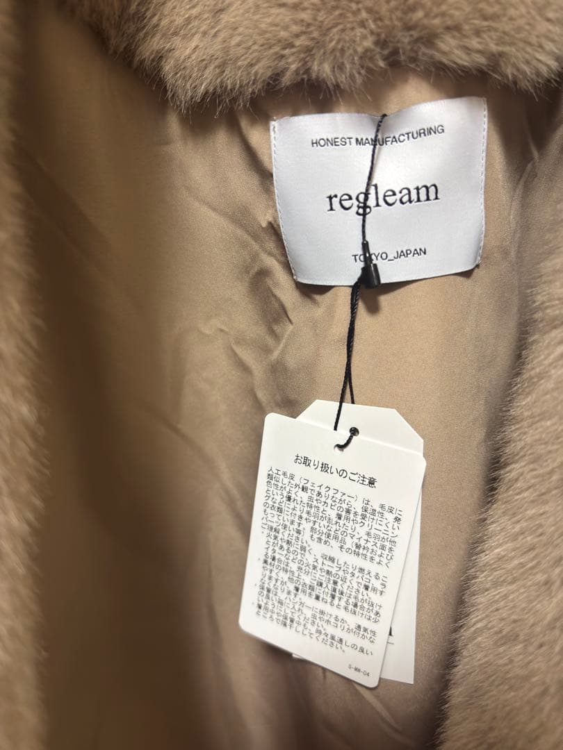 【新品タグ付】regleam ショートファージャケット